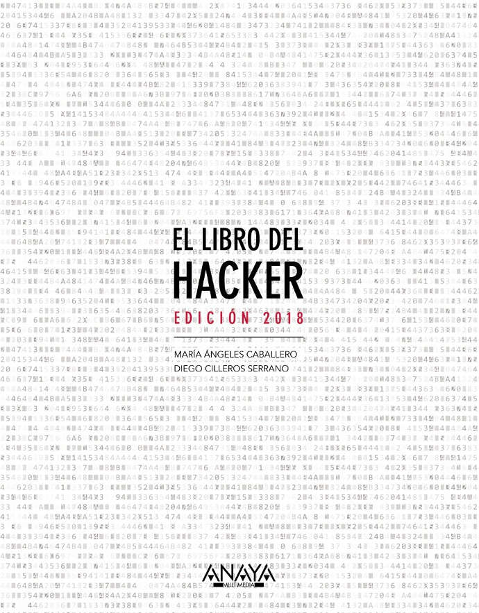 Portada del libro del hacker de la editorial Anaya Multimedia